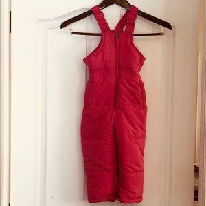 DKNY Toddler Girls Snow Bib